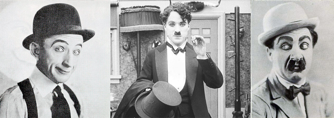 Larry Semon Charlie Chaplin Jimmy Aubrey