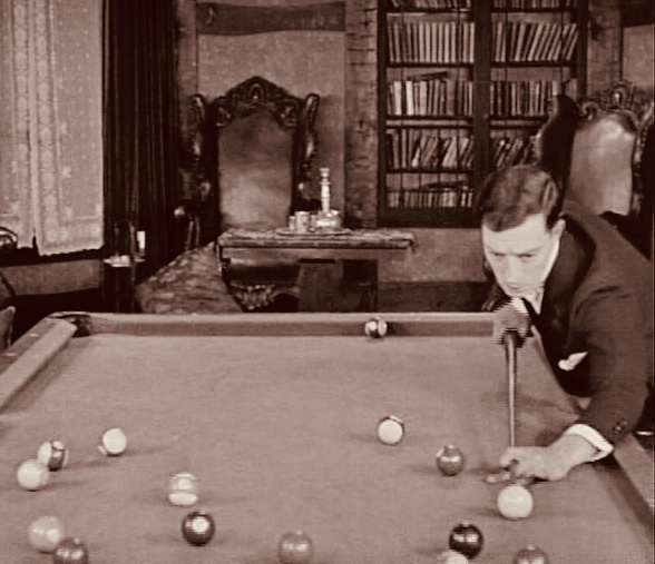 Sherlock Jr billiard