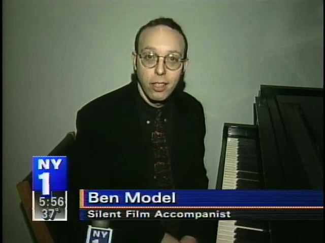 Ben Model Stephanie Simon MoMA 2000 NY1