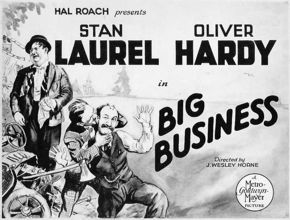 Big Business Laurel and Hardy