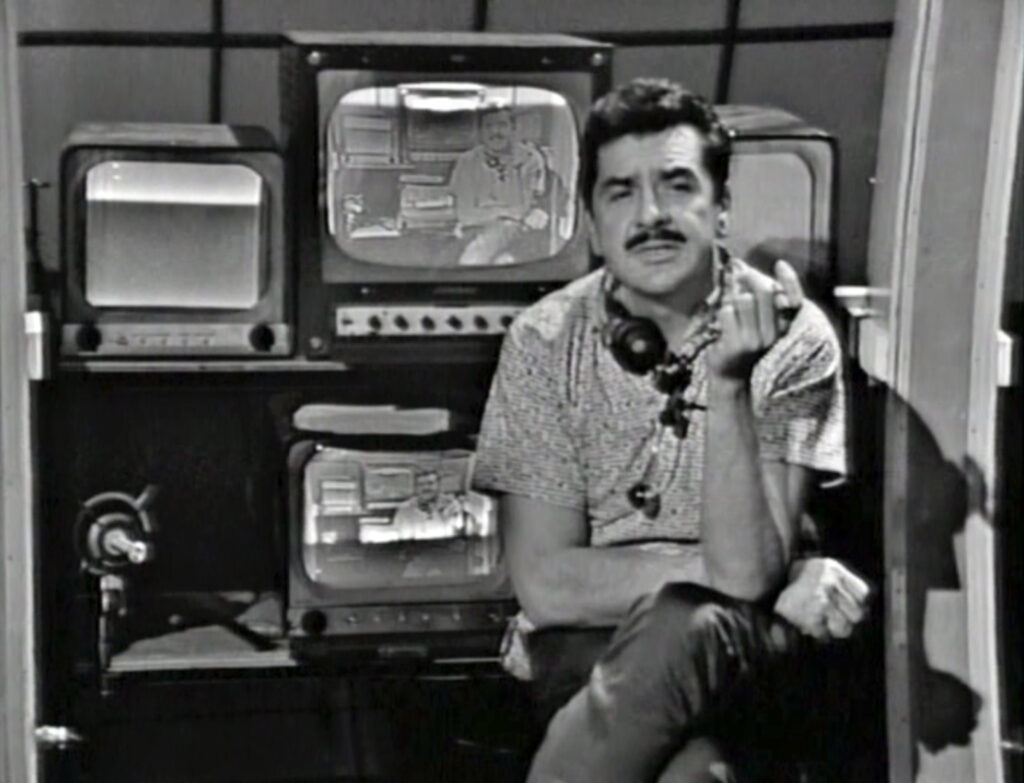 Ernie Kovacs ABC control room monitors